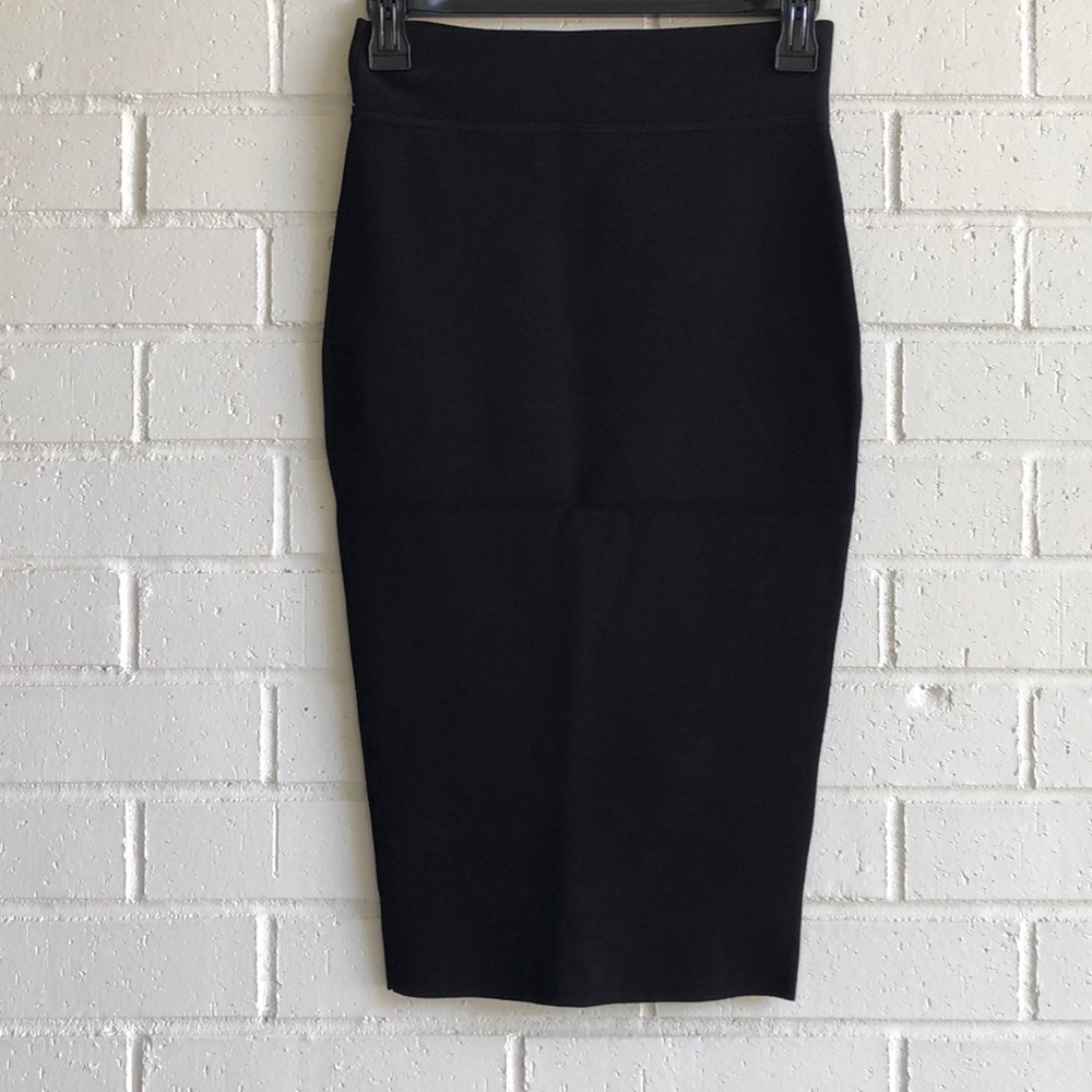 NWOT Kendall + Kylie Lace Up Midi Skirt - Picture 4 of 7